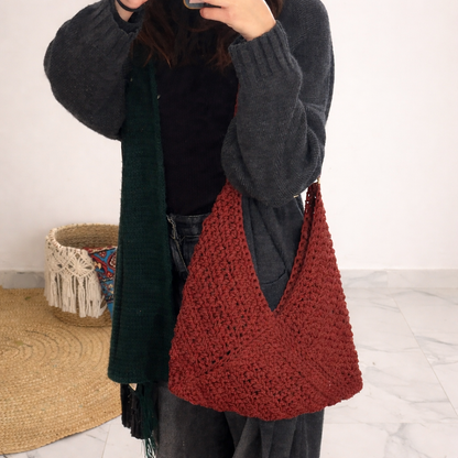 Crochet Crossbody Bag