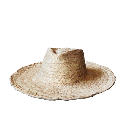 DESERT ROSE cowboy palm leaves hat