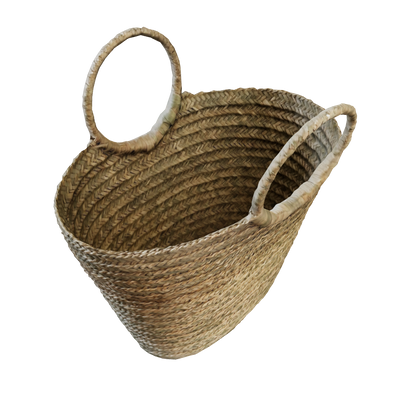 Round ring handle bag