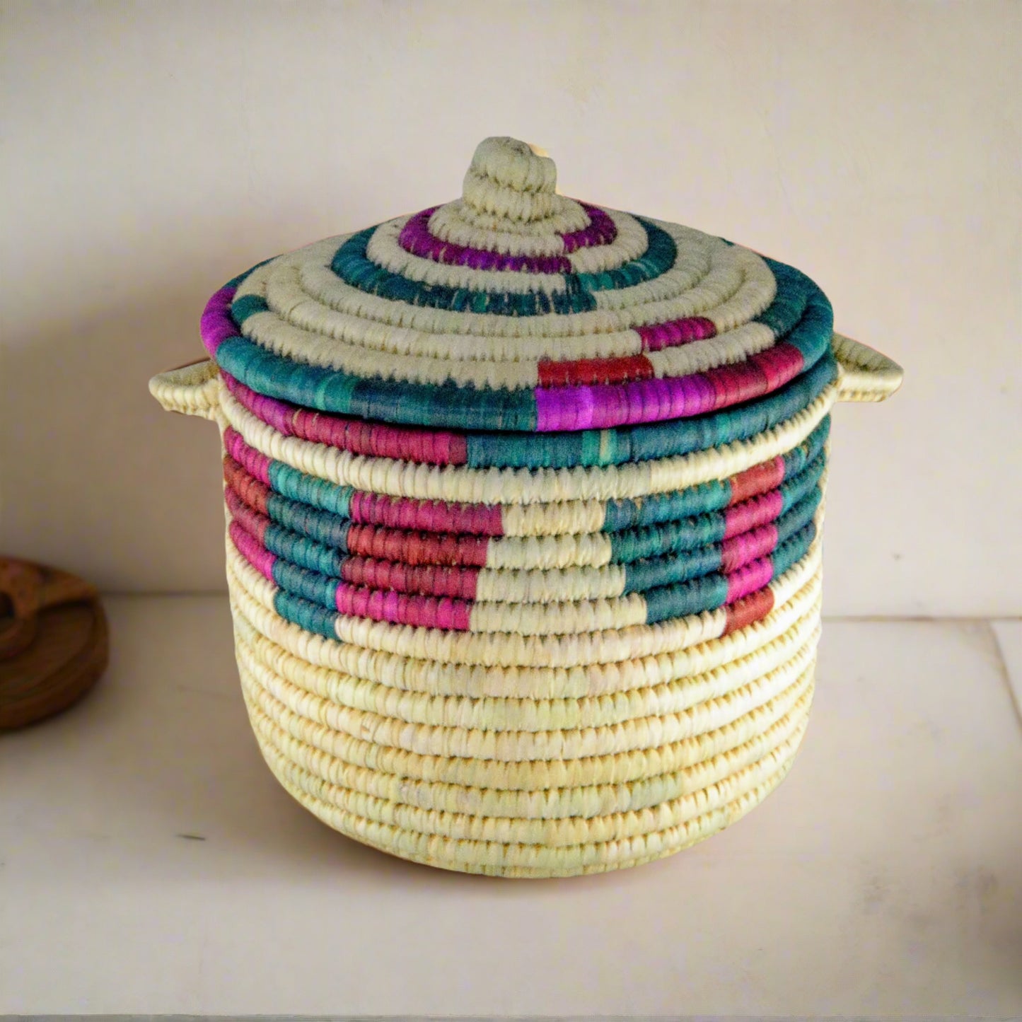 Colored basket