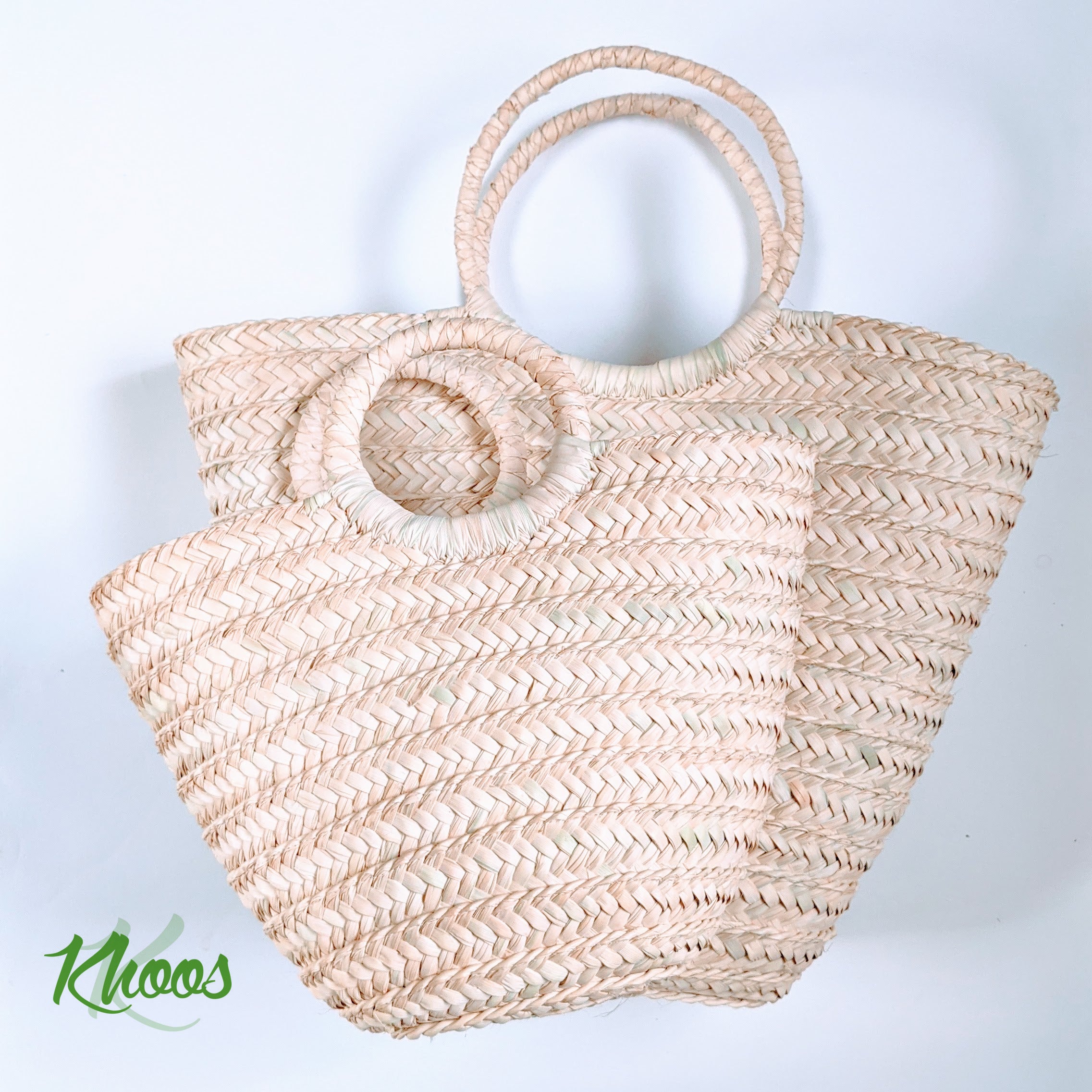 Round sale handle bag