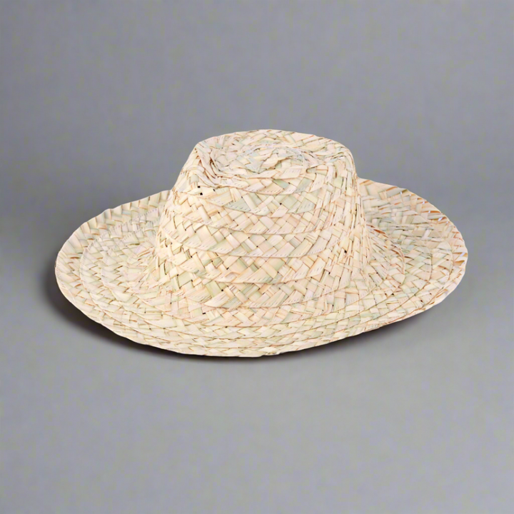 DESERT ROSE cowboy palm leaves hat